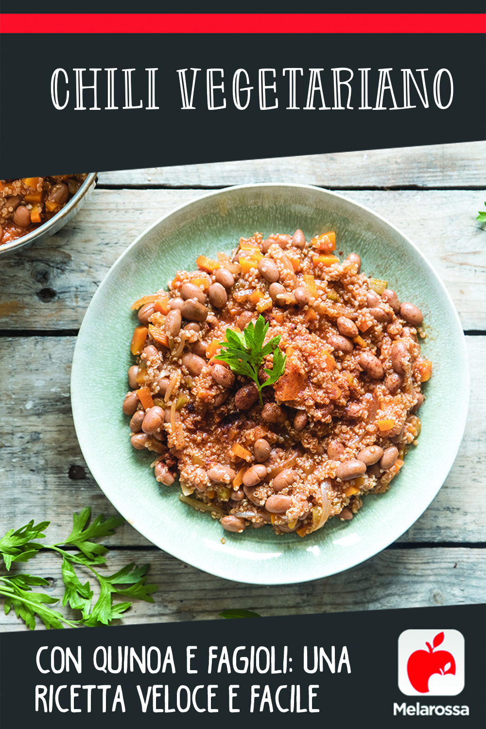 National Chili Day, l'America festeggia il piatto del cuore 3 Chili vegetariano