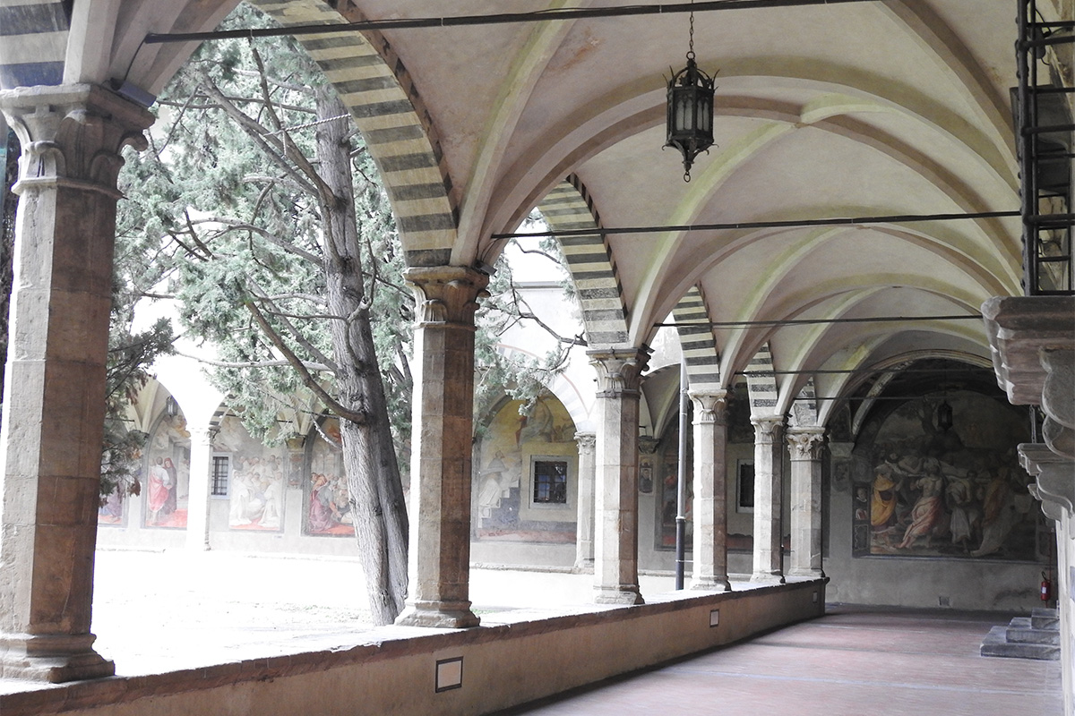 Alla scoperta di Firenze: il complesso di Santa Maria Novella 7 chiostro grande