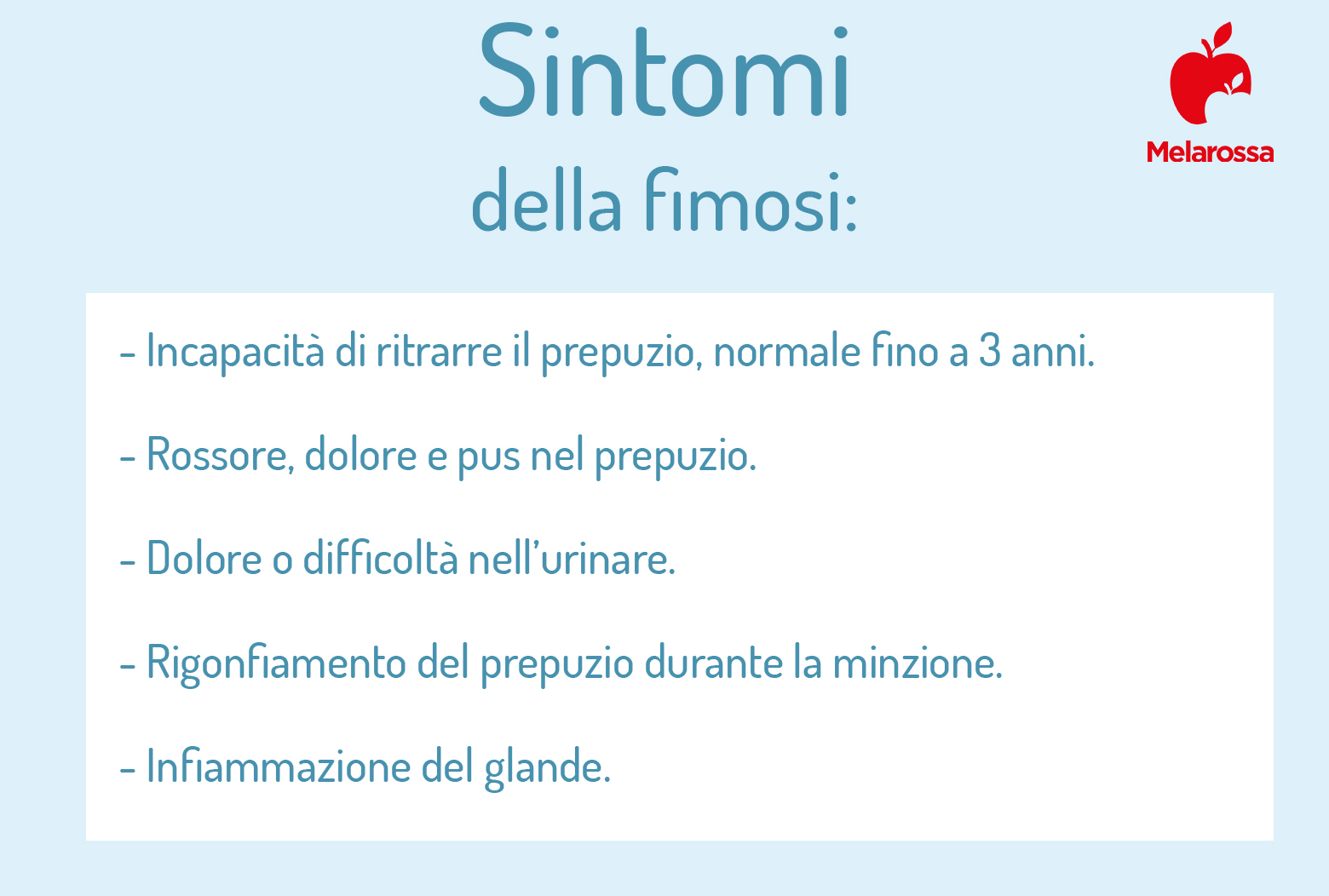 Fimosi: che cos'è, tipologie, cause e sintomi e cure 3 Fimosi sintomi