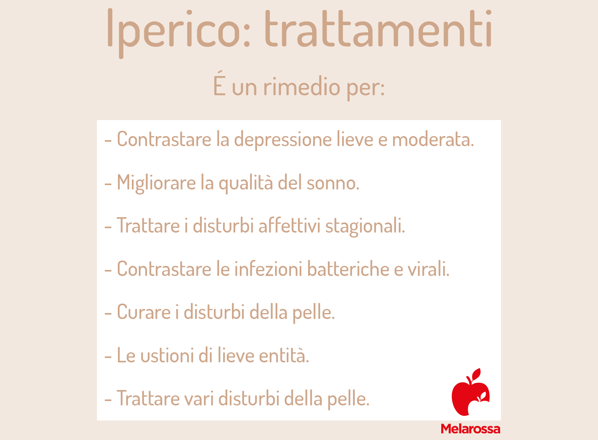 Iperico o erba di San Giovanni: proprietà, benefici, modalità d'uso e controindicazioni 9 iperico: trattamenti