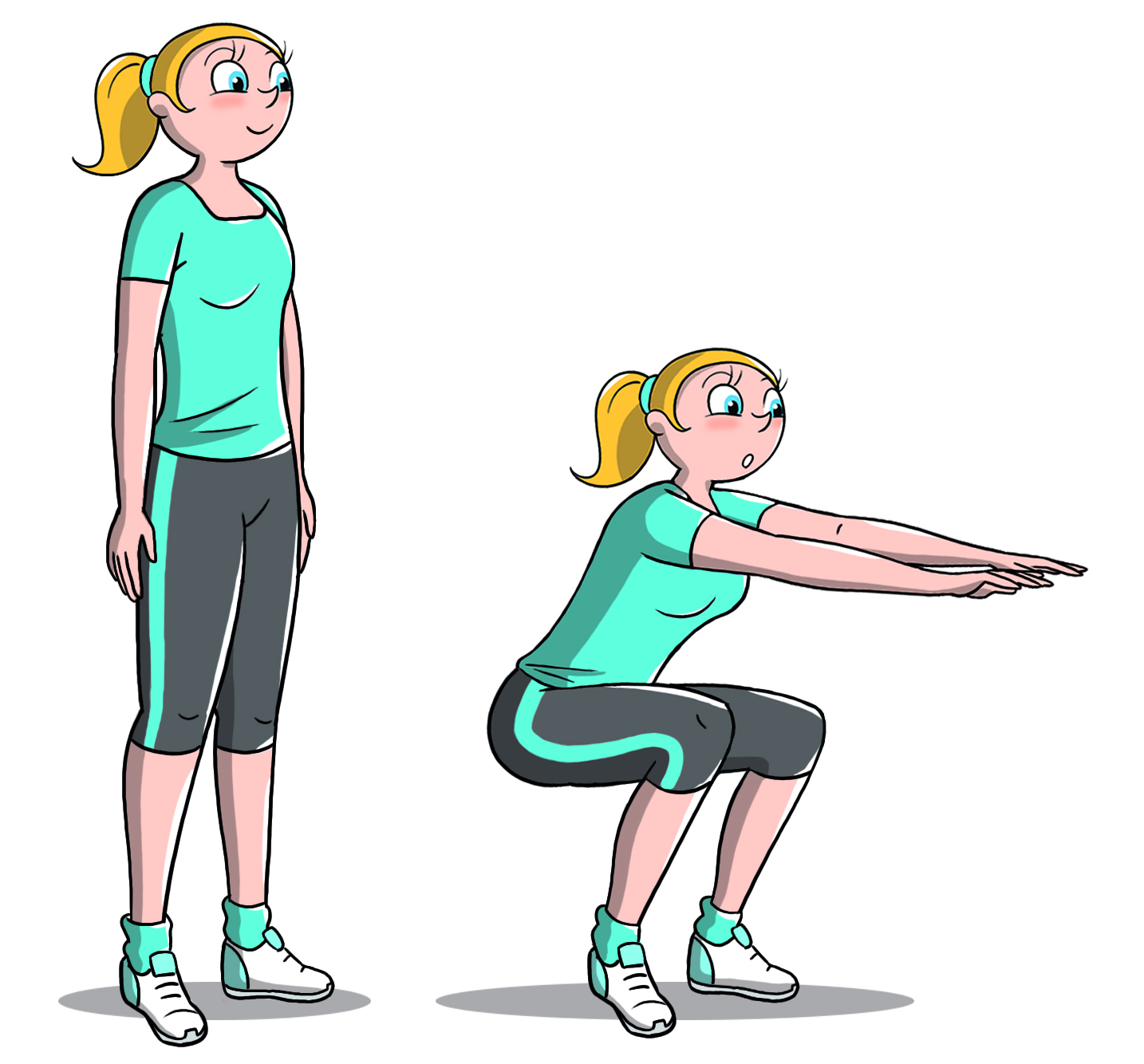 Skip o corsa a ginocchia alte: cos'è, come farlo, benefici, e esempi di allenamento per tonificare e dimagrire 11 skip e squat circuito fitness