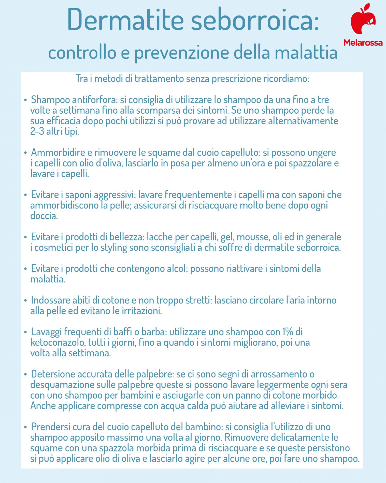 Dermatite seborroica: cos’è, cause, sintomi, quanto dura, trattamenti e rimedi naturali 6 dermatite seborroica prevenzione