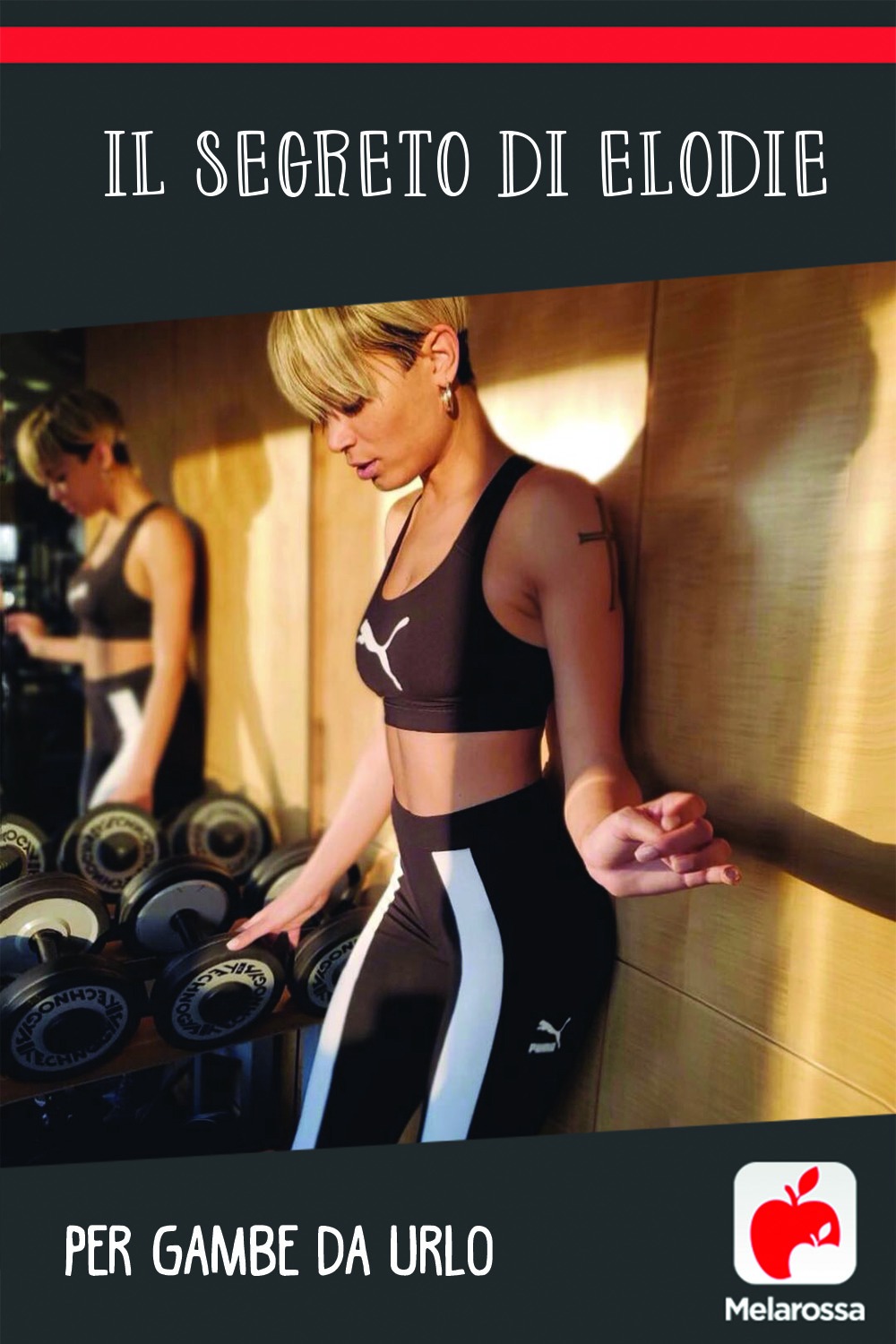 Il segreto di Elodie per gambe da urlo 2 Elodie workout gambe