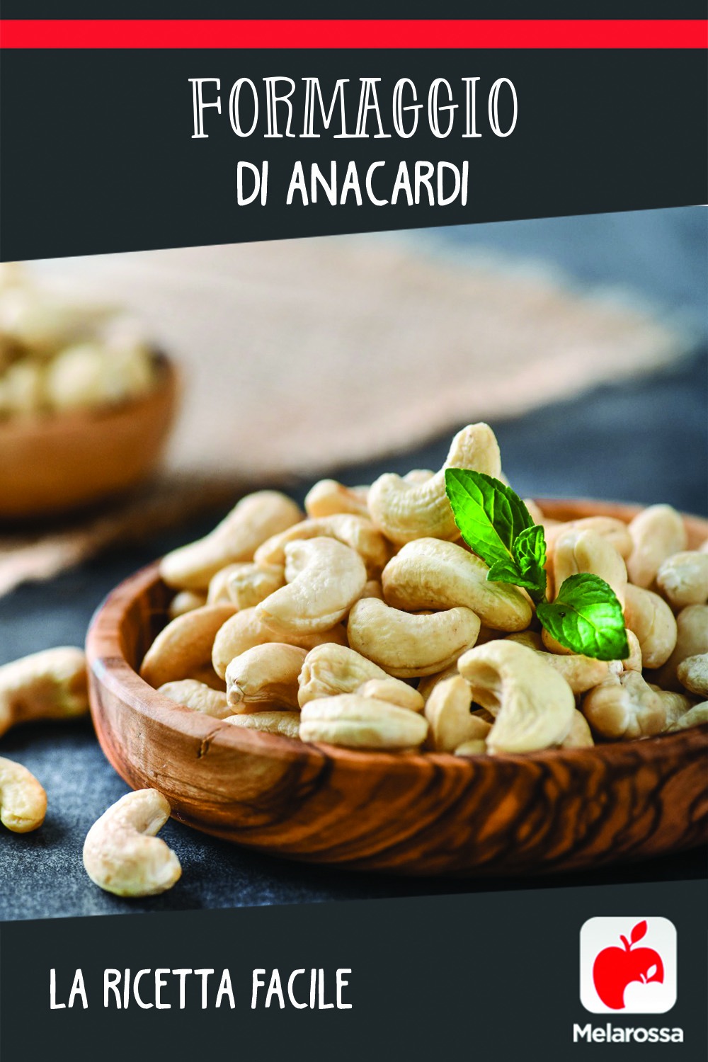 Formaggio di anacardi: la ricetta facile 1 Formaggio con anacardi
