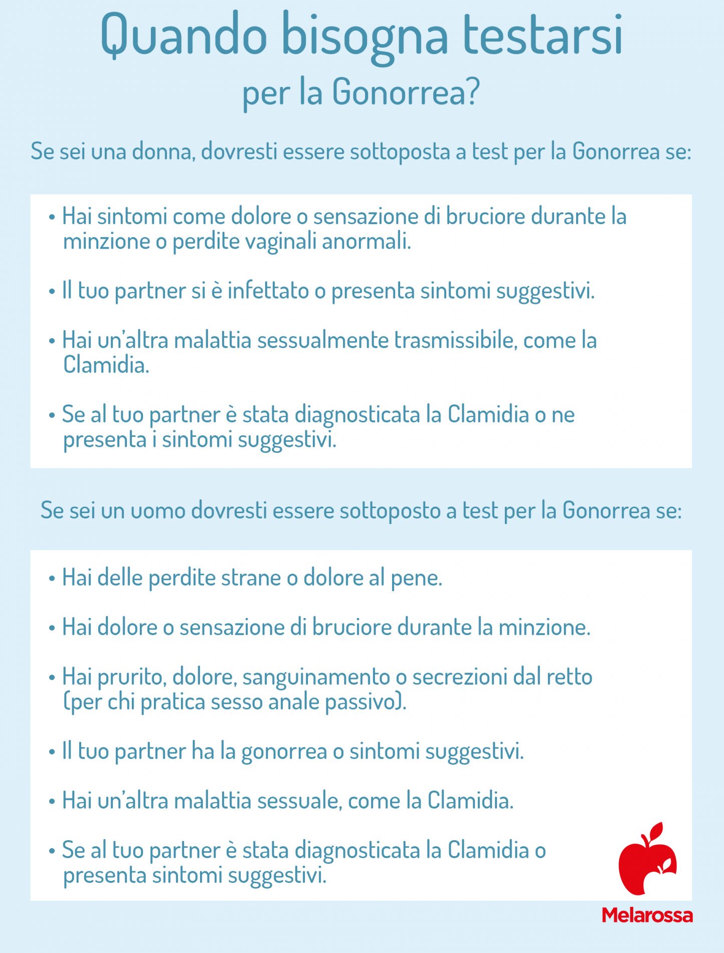 Gonorrea: cos’è, cause, come si trasmette, sintomi, cure e come prevenire l’infezione 2 gonorrea: test quando farlo