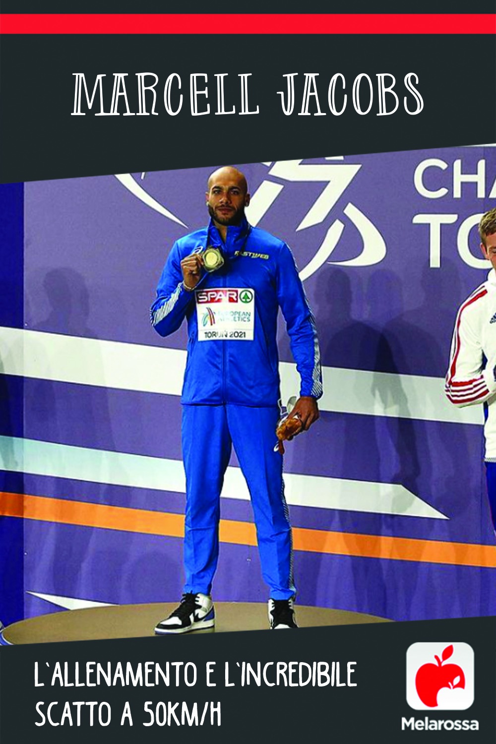Marcell Jacobs: l'allenamento e l’incredibile scatto a 50km/h 1 Marcell Jacobs atleta