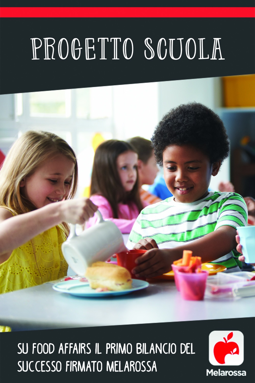 Progetto scuola: su Food Affairs il primo bilancio del successo firmato Melarossa 2 progetto scuola melarossa