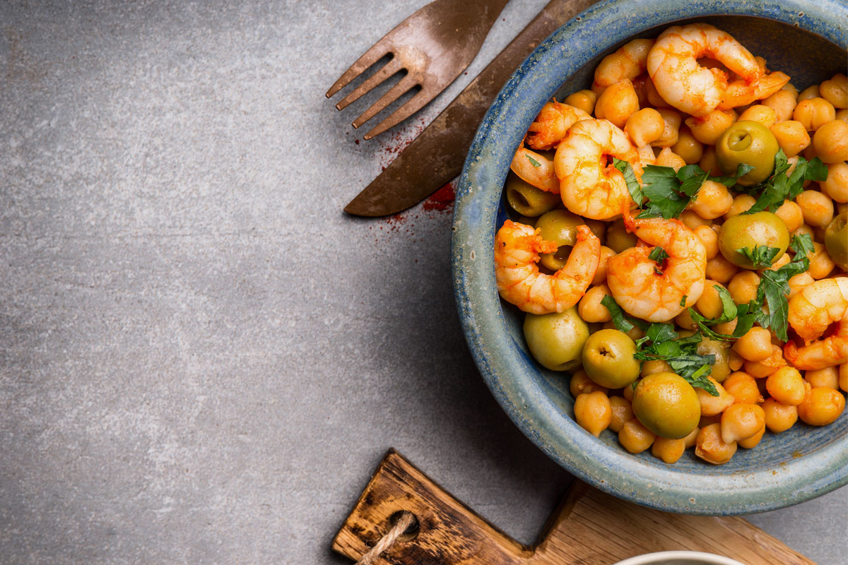 Le migliori ricette con gamberi: dagli antipasti ai contorni 26 Ricette con gamberi e ceci