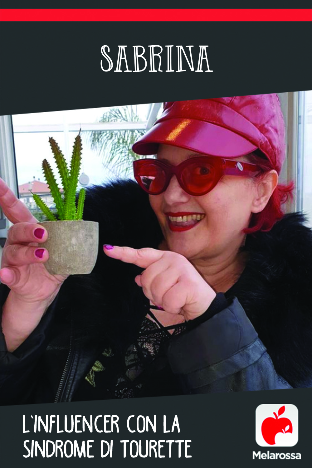 Sabrina Marchetti, l’influencer con la sindrome di Tourette 1 Sabrina: influenxer con la sindrome di Tourette