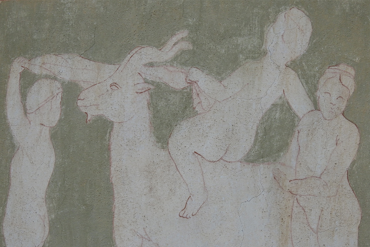 Alla scoperta di Roma: il parco di Villa Mazzanti 8 villa mazzanti affresco