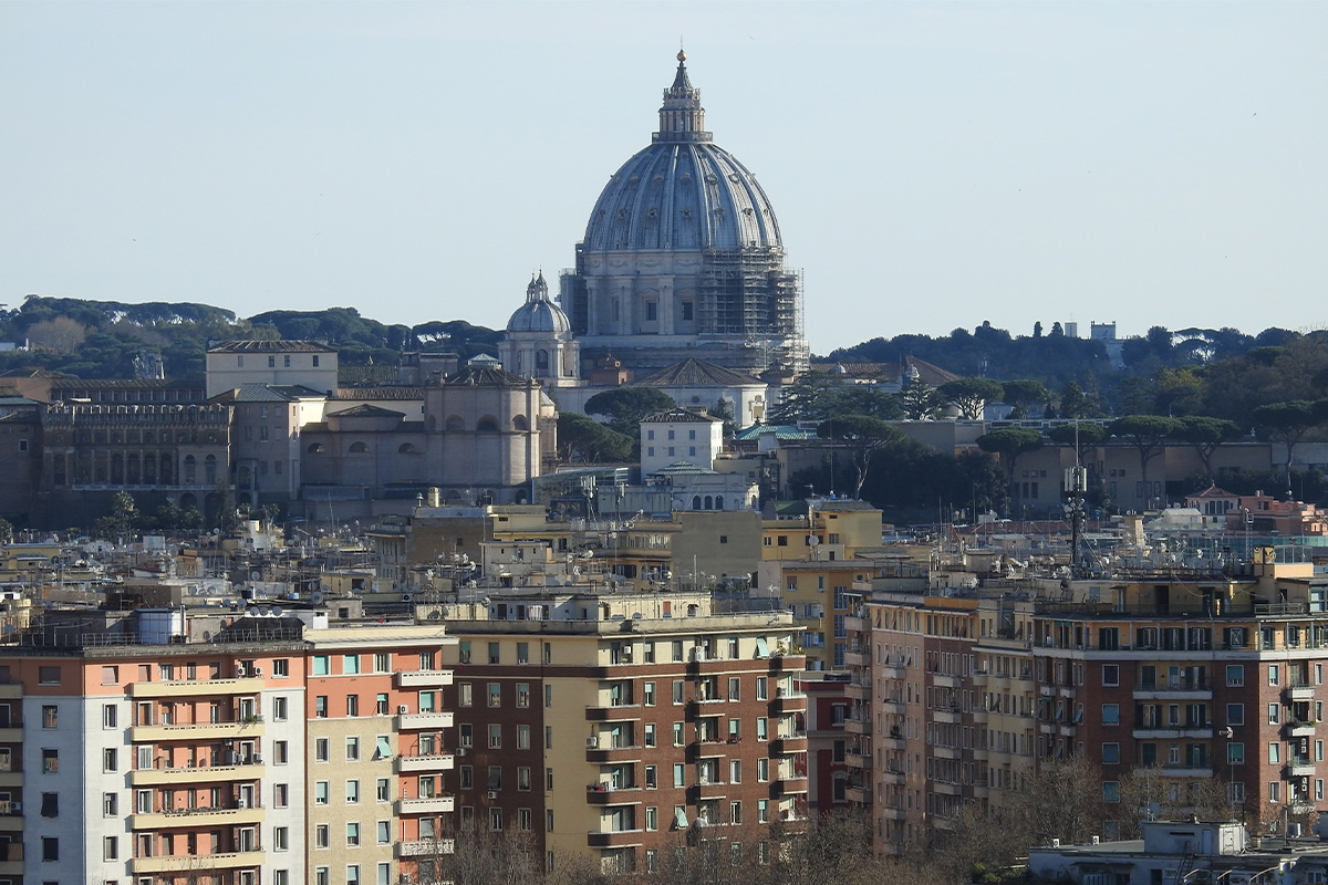 Alla scoperta di Roma: il parco di Villa Mazzanti 4 villa mazzanti cupola san pietro