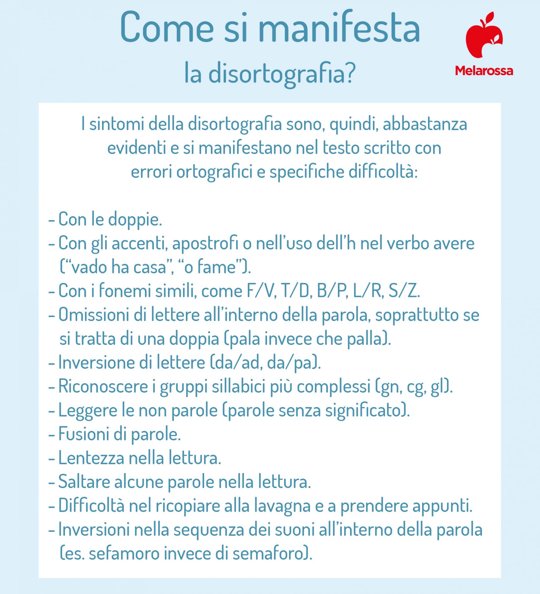 Disortografia: che cos’è, sintomi, cause, diagnosi e trattamento per scrivere correttamente 3 i sintomi della disortografia