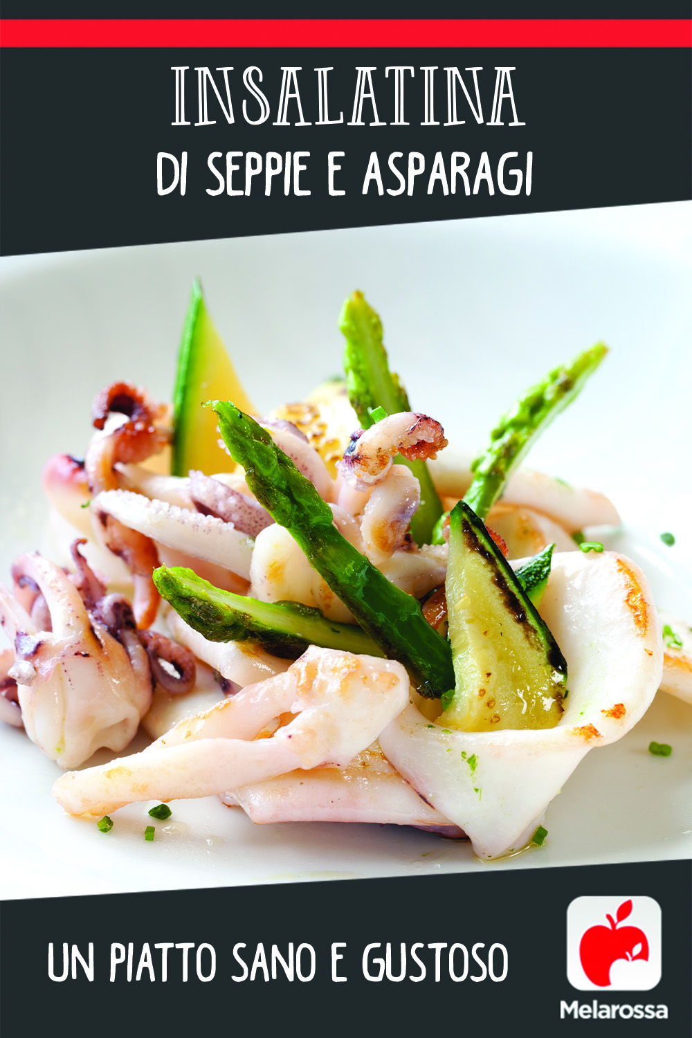 Insalatina di seppie e asparagi, un piatto sano e gustoso 4 Insalatina di seppie e asparagi, un piatto sano e gustoso