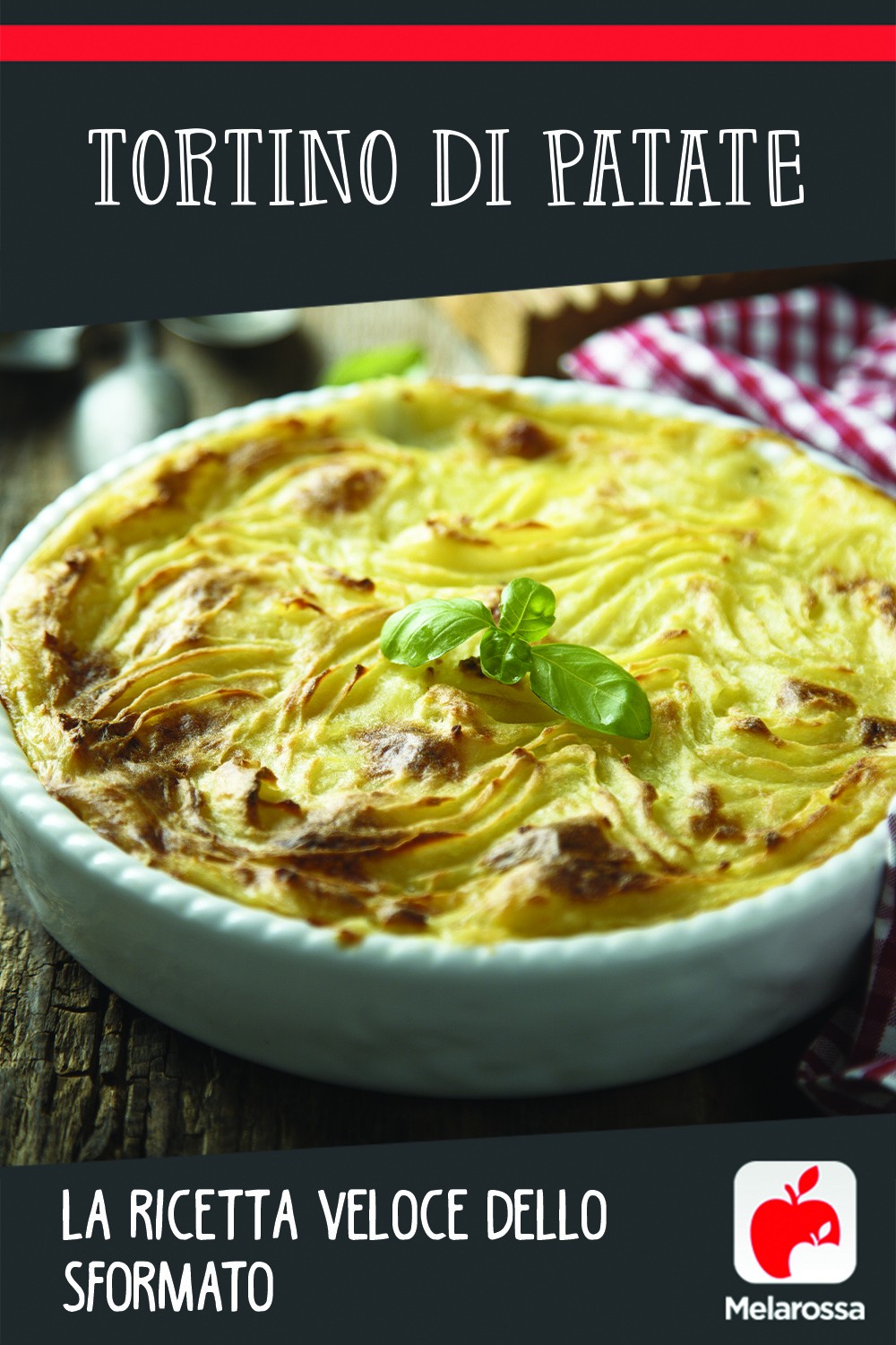 Tortino di patate: la ricetta dello sformato semplice e veloce 9 Tortino di patate Pinterest