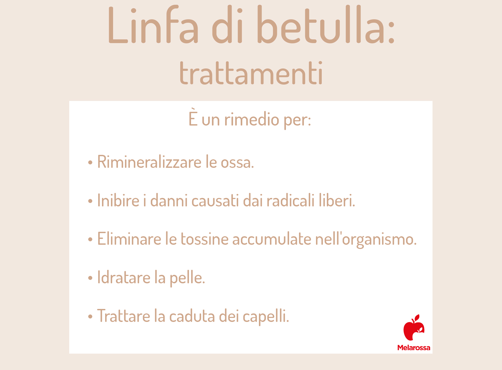 Linfa di betulla: cos’è, benefici, proprietà medicinali e nutrizionali, per cosa si usa, controindicazioni 5 Trattamenti con la linfa di betulla