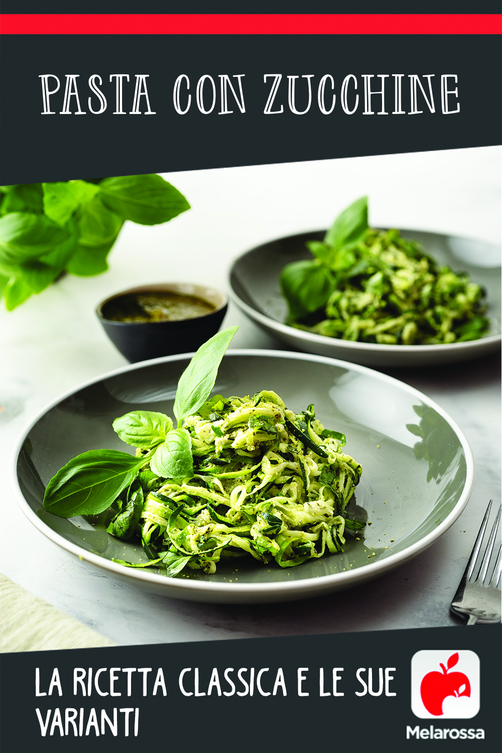 Pasta con zucchine, la ricetta classica e le sue varianti 13 pasta con zucchine Pinterest
