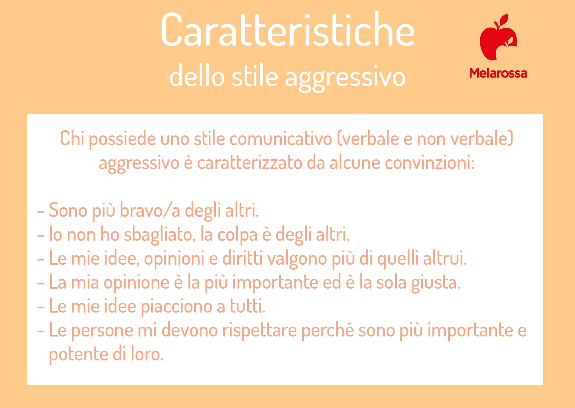 Assertività: cos’è, cosa vuole dire, stili comunicativi, tecnica e esercizi per svilupparla 9 assertività: caratteristiche dello stile comunicativo aggressivo