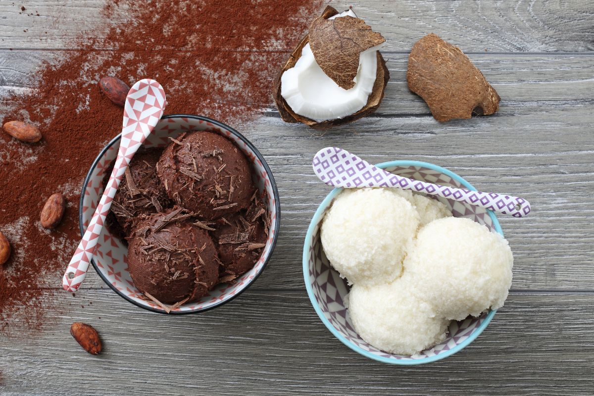 Gelato al cocco fatto in casa: ricetta classica e variante senza lattosio 7 gelato al cocco con gelatiera