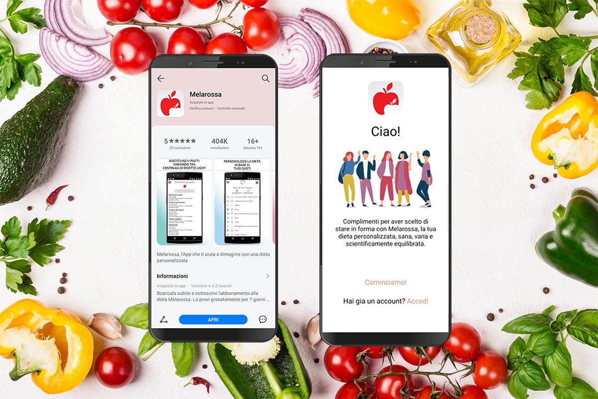 Scarica l'app di Melarossa, oltre la dieta c'è di più 9 App Melarossa su Huawei