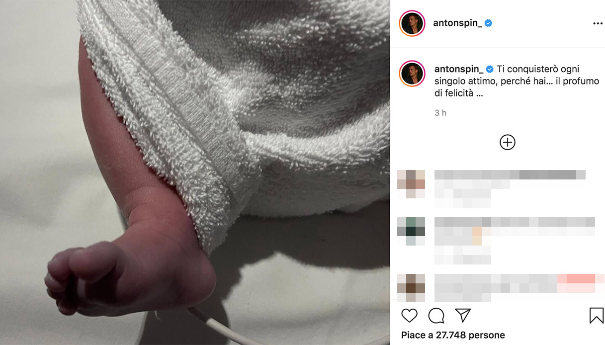 Bélen Rodriguez di nuovo mamma: è nata la sua Luna Mari nella notte in cui l’Italia ha vinto gli Europei 1 antonino spinalbese e belen genitori