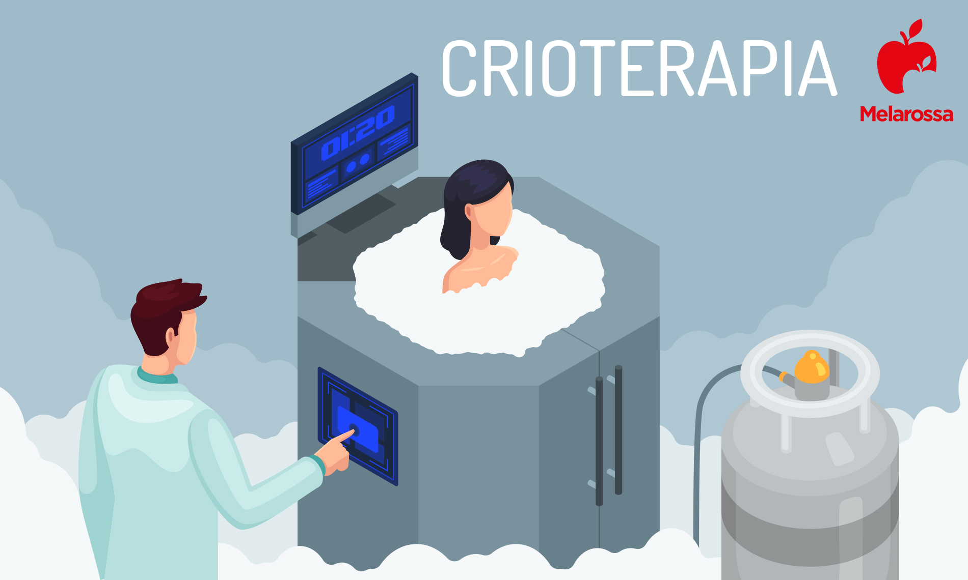 Crioterapia: cos’è, a cosa serve, come funziona, benefici e controindicazioni 1 crioterapia: che cos'è