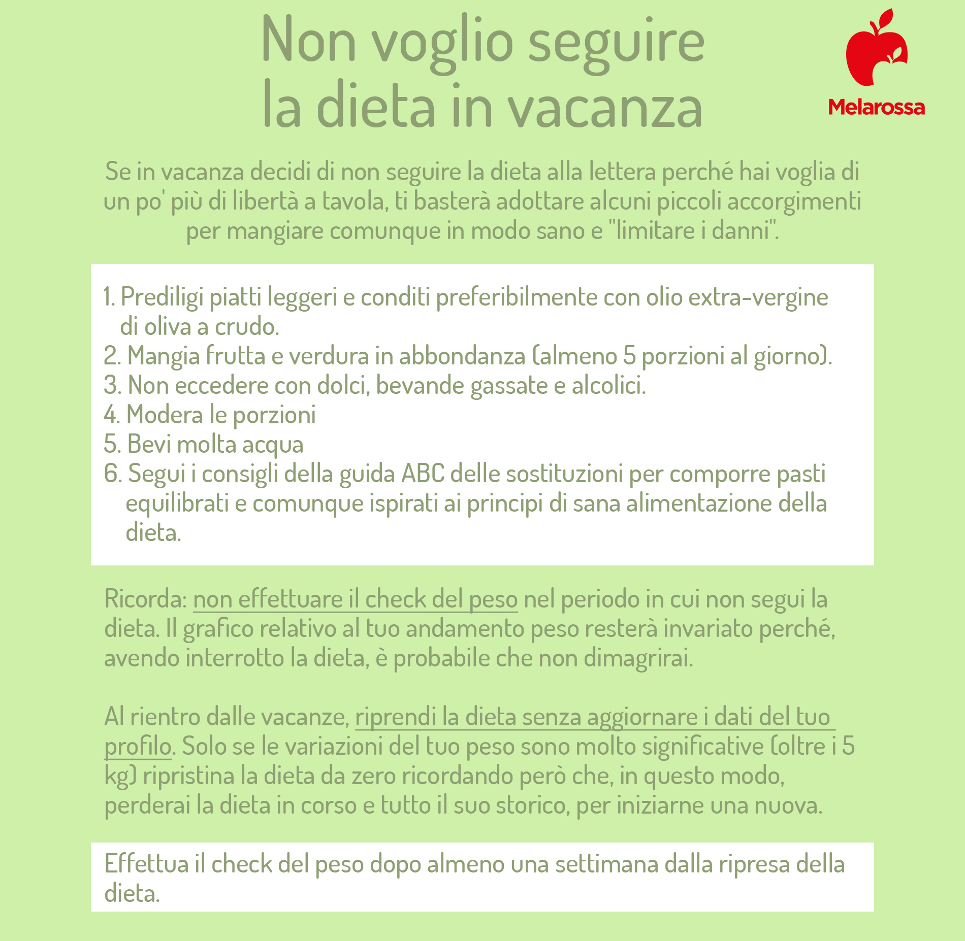Dieta in vacanza, come organizzarti? Te lo dice il nutrizionista! 4 dieta in vacanza: preferisci interrompere