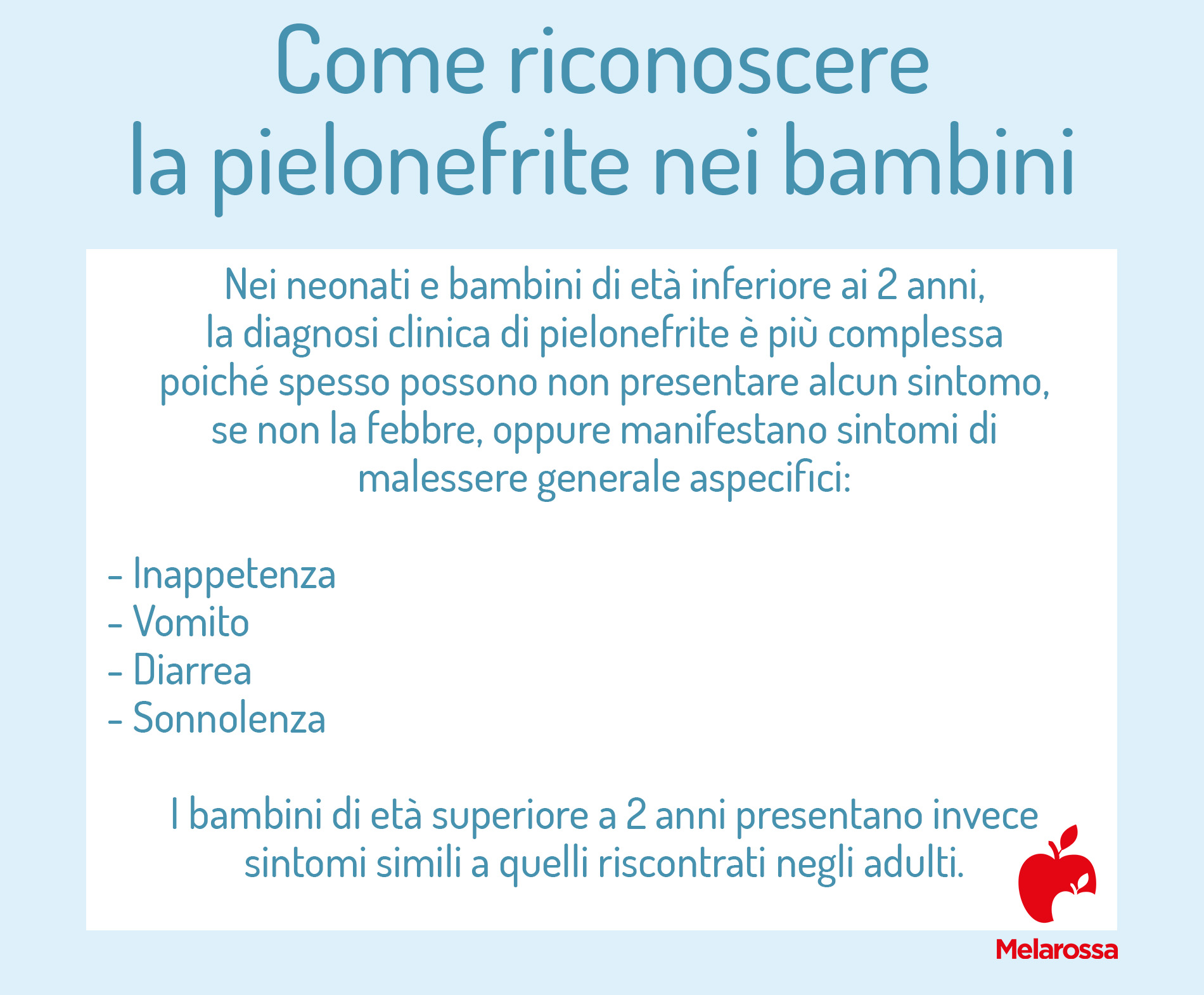 Pielonefrite: cos’è, sintomi, cause, diagnosi, cura e prevenzione 8 pielonefrite bambini