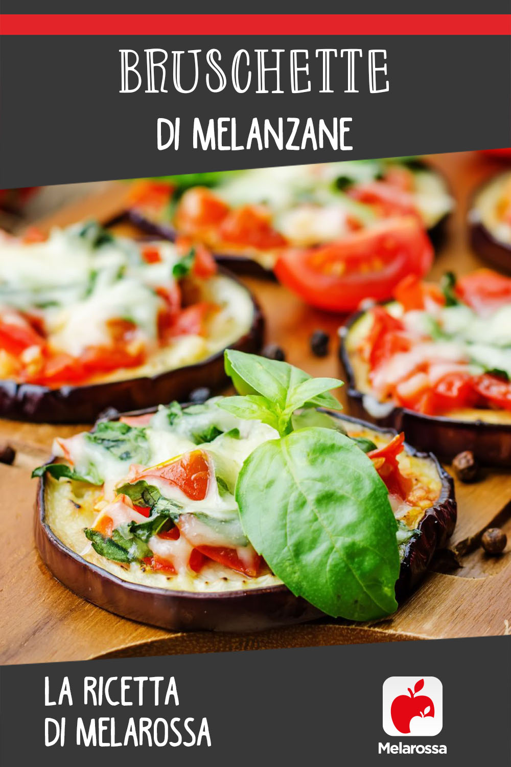 Bruschette di melanzane: la ricetta di Melarossa 3 bruschette di melanzana