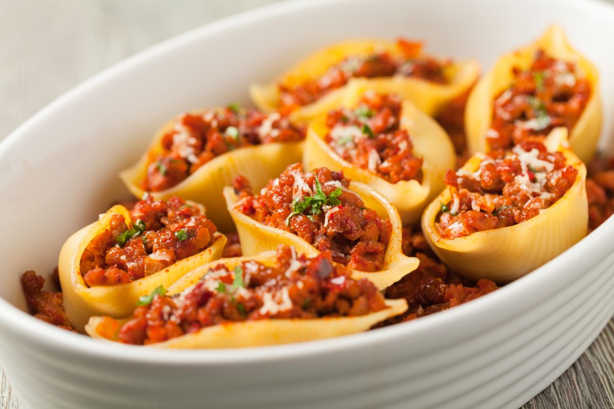 Pasta fatta in casa: le ricette sane di Melarossa 18 conchiglioni ripieni