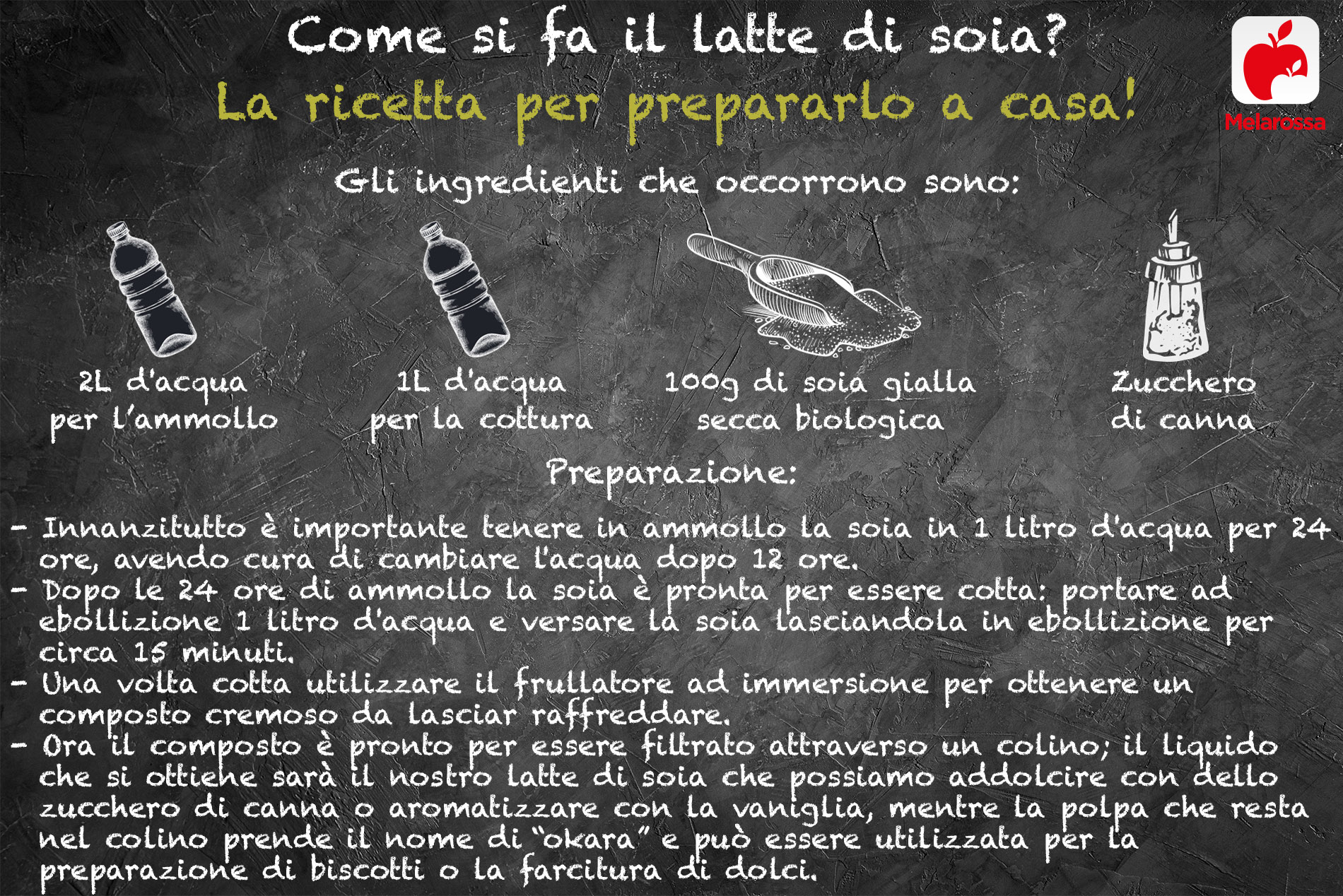Latte di soia: proprietà, benefici e come farlo in casa 4 latte di soia ricetta per farlo in casa 1