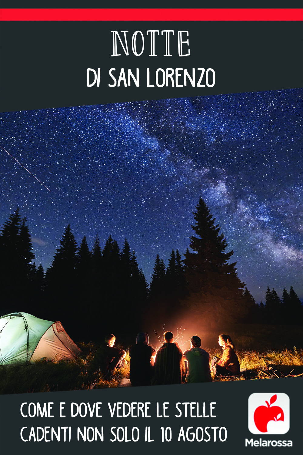 Notte di San Lorenzo: come e dove vedere le stelle cadenti non solo il 10 agosto 1 Notte di San Lorenzo: come e dove vedere le stelle cadenti non solo il 10 agosto