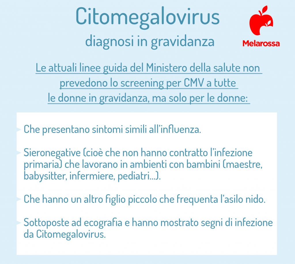Citomegalovirus: che cos’è, sintomi, complicanze, prevenzione cura 7 Citomegalovirus diagnosi in gravidanza