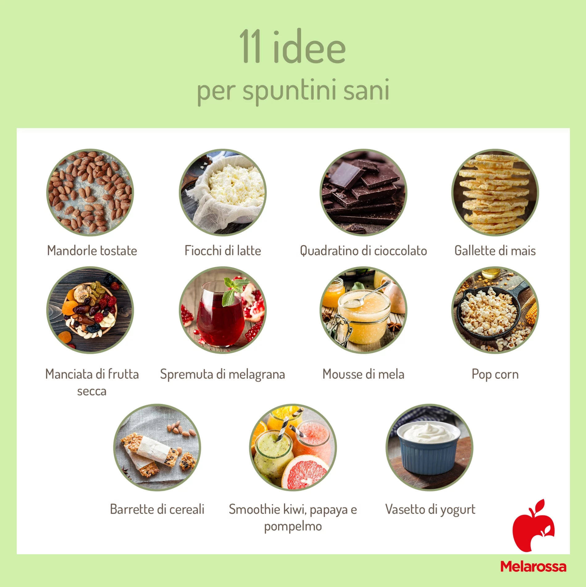 Spuntini sani e veloci: 15 idee per chi è a dieta e per gli sportivi 1 spuntini sani 11 idee
