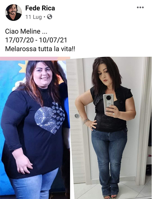 Melarossa: ecco come ha cambiato la mia vita! 7 Federica testimonial