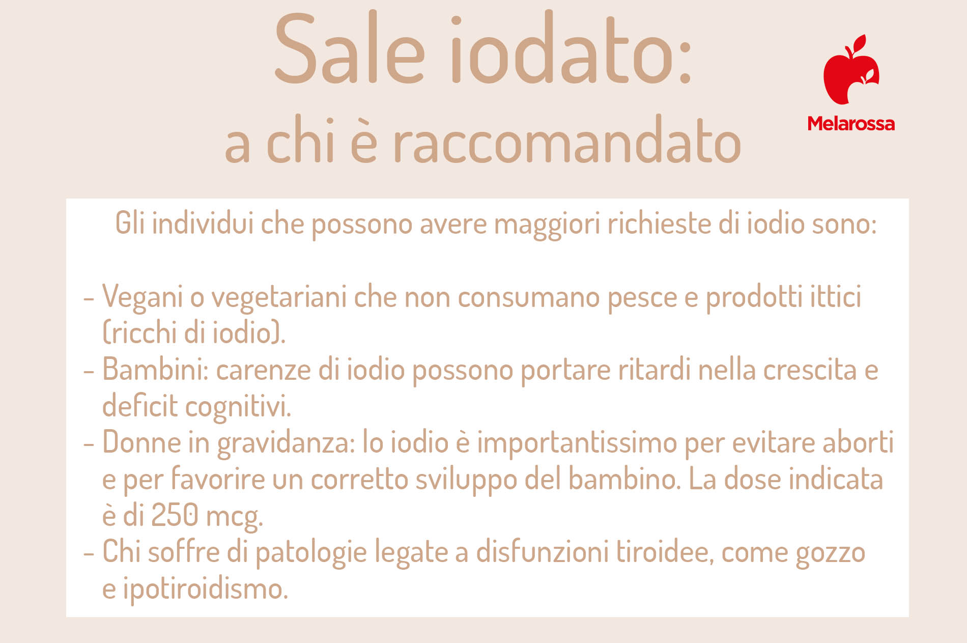 Sale iodato: cos’è, caratteristiche, differenza con gli altri sali, proprietà e benefici, perché e quanto usarne 4 sale iodato: a chi è raccomandato