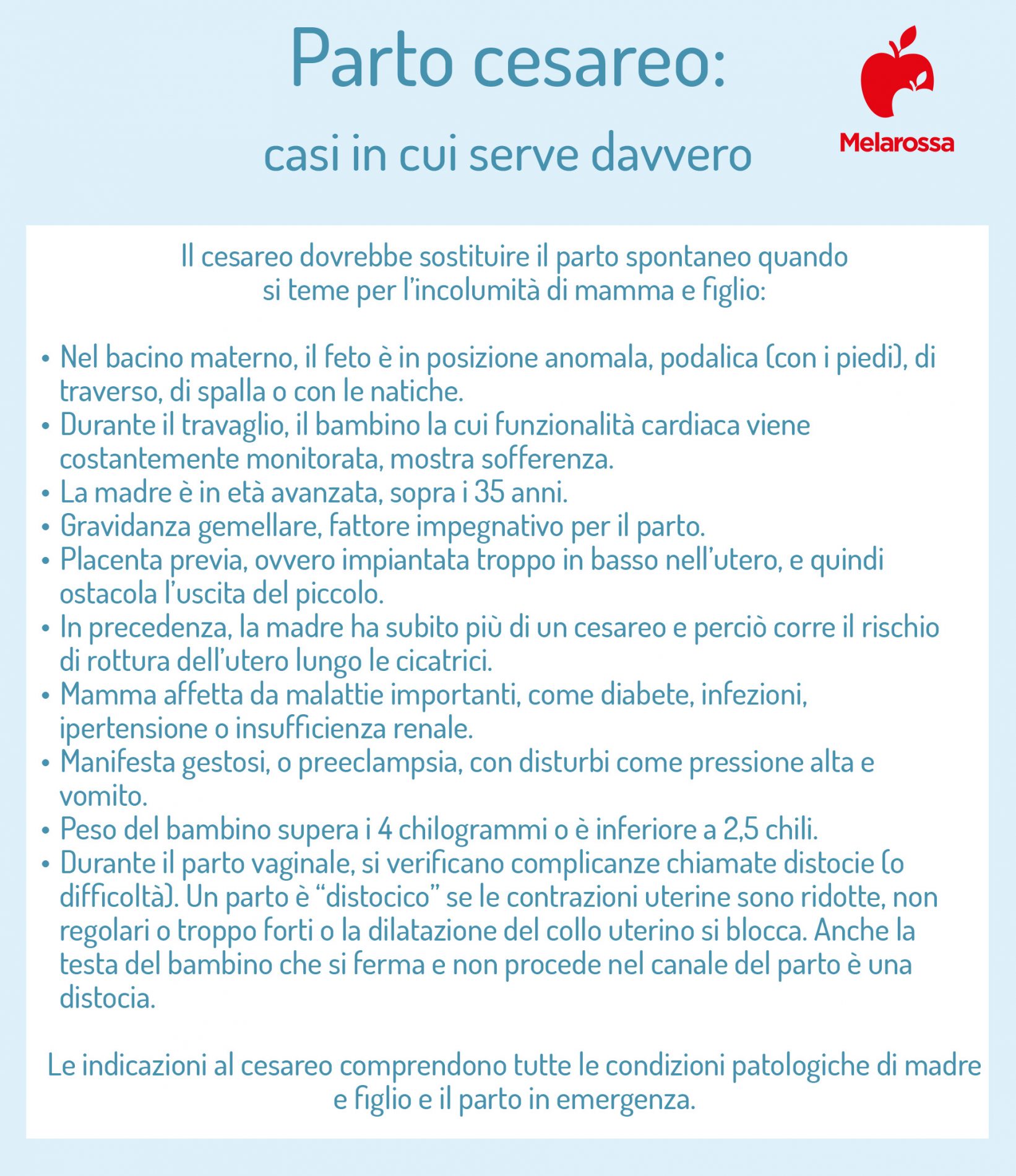 Parto cesareo: cos'è, come si svolge, quando è indicato, rischi, convalescenza e ritorno a casa 2 parto cesareo: quando serve farlo