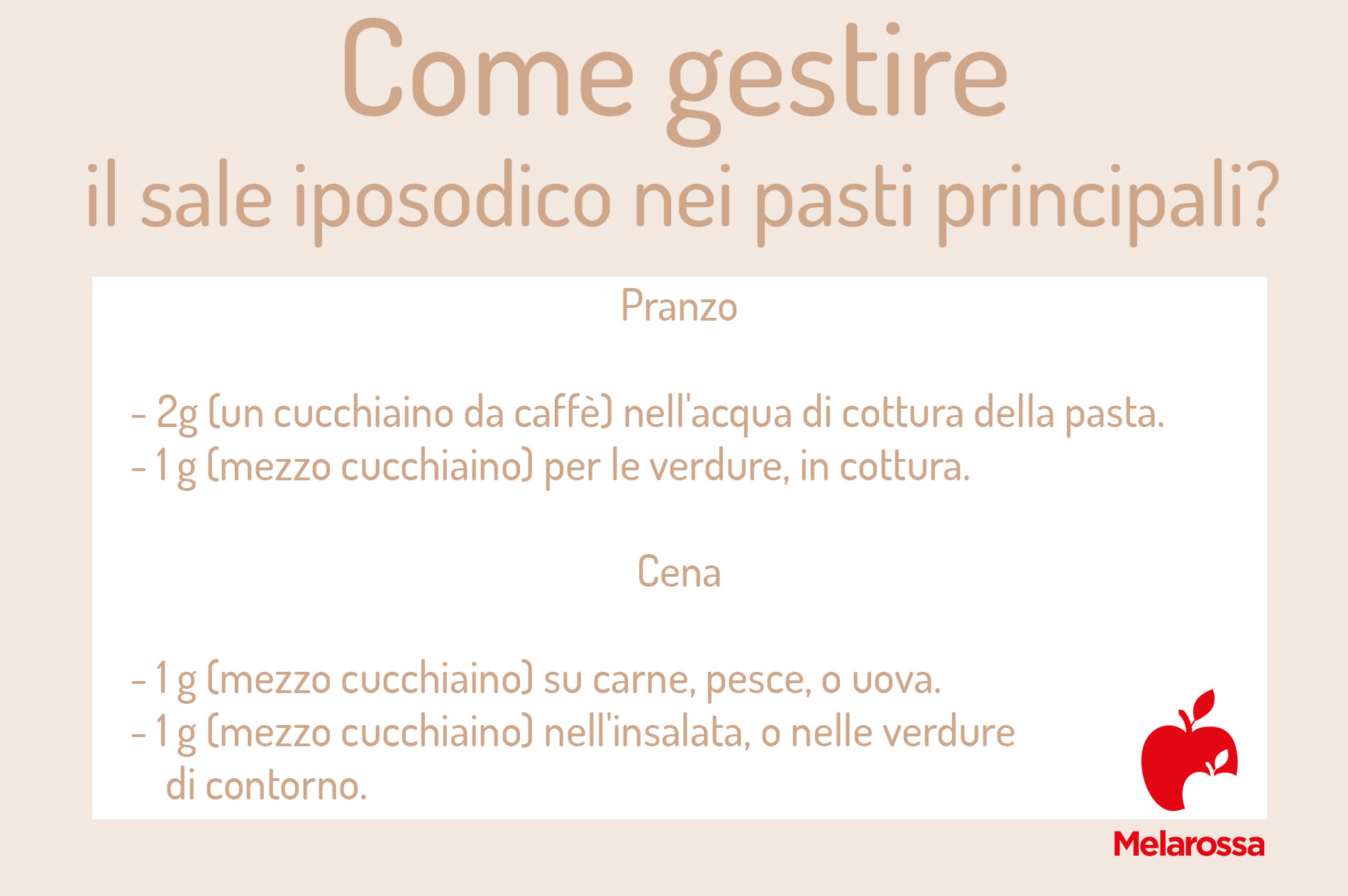 Sale iposodico: cos'è, valori nutrizionali, benefici, come usarlo controindicazioni 6 sale iposodico: consumo giornaliero