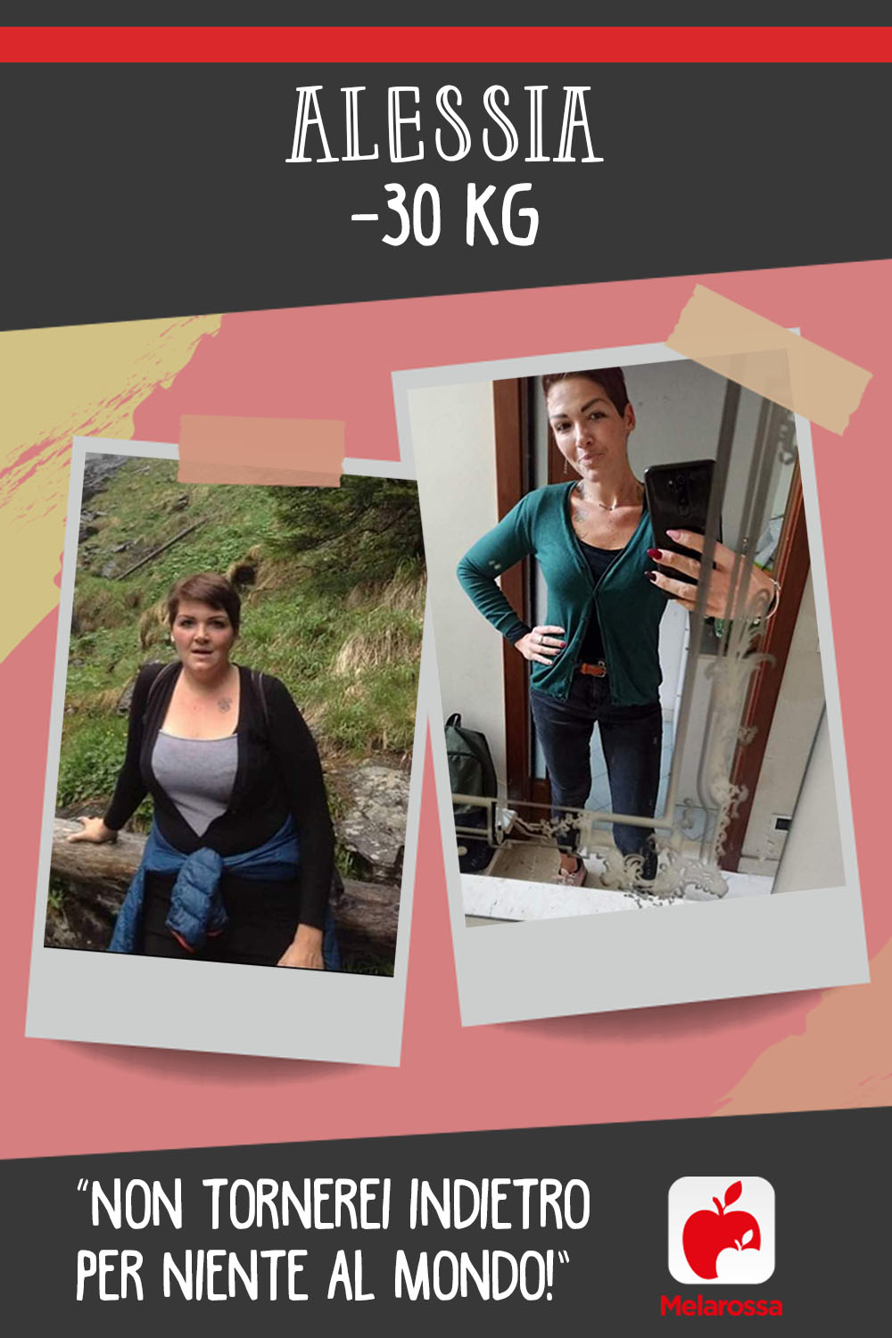 Alessia -30kg con Melarossa: “Non tornerei indietro per niente al mondo!” 1 testimonial-melarossa-alessia-zantedeschi