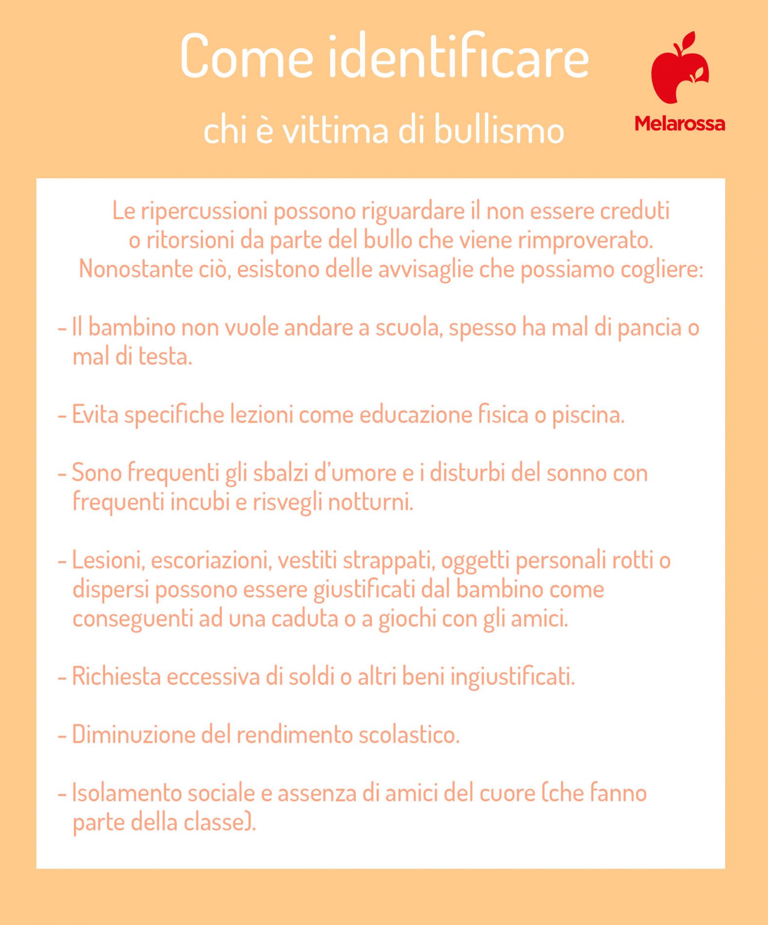 Bullismo: che cos’è, principali forme, caratteristiche del bullo e della vittima, cause e conseguenze, cure e prevenzione 4 bullismo: come identificare chi è vittima di bullismo