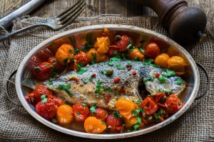 Orata all&rsquo;acqua pazza: una ricetta di pesce leggera e saporita