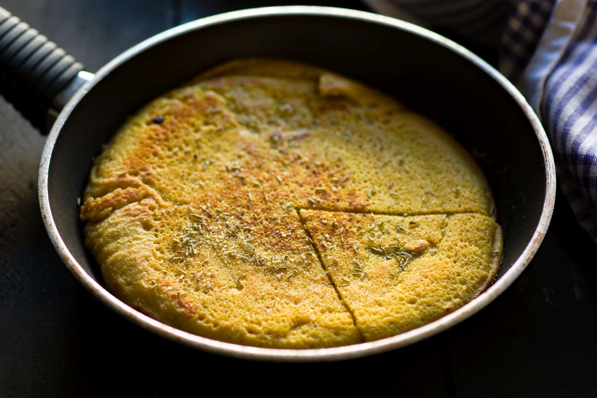 Le migliori ricette vegane per gli intolleranti 14 frittata con farina di ceci