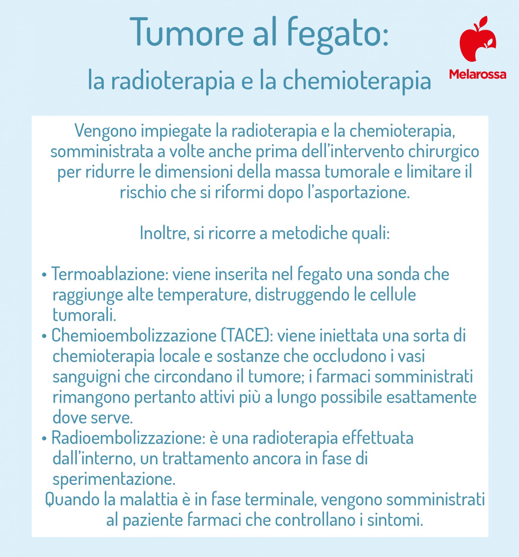 Tumore al fegato: cos’è, sintomi, cause, diagnosi e cure, e come prevenire 5 tumore al fegato: cure