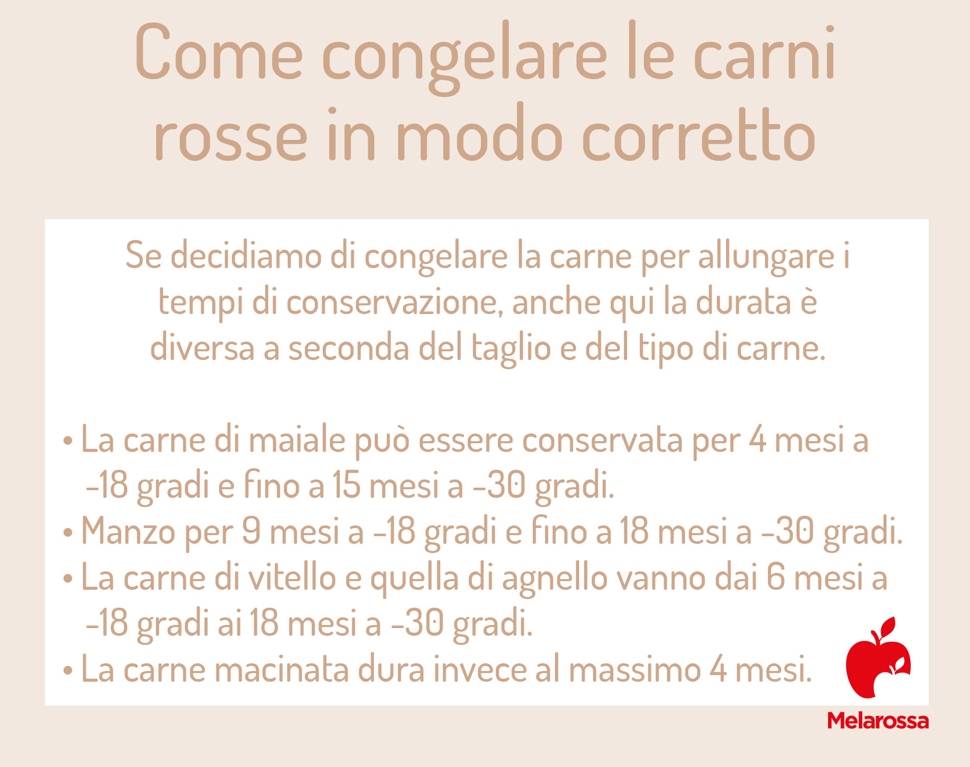 Carni rosse: quali sono, i vari tagli, valori nutrizionali, benefici, come cucinarle e quanta carne mangiare 12 come congelare i vari tipi di carne