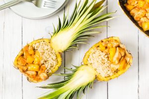 Pollo all&rsquo;ananas, un classico amatissimo della cucina orientale
