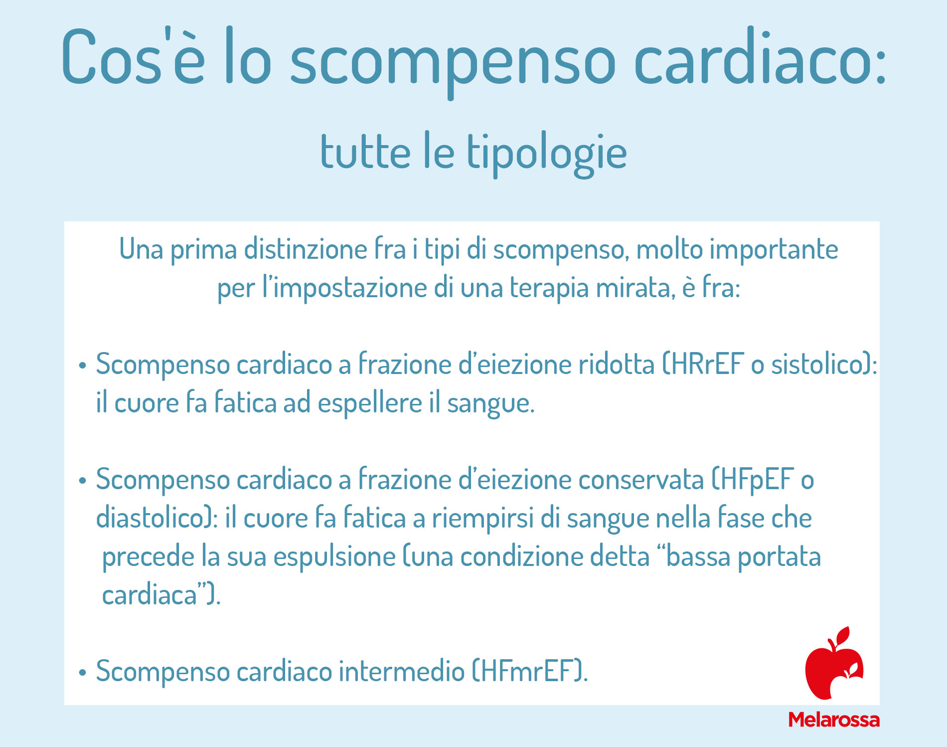 Scompenso cardiaco: cos’è, tipologie, sintomi, cause, diagnosi e terapia 1 scompenso cardiaco: cos'è e tipologie