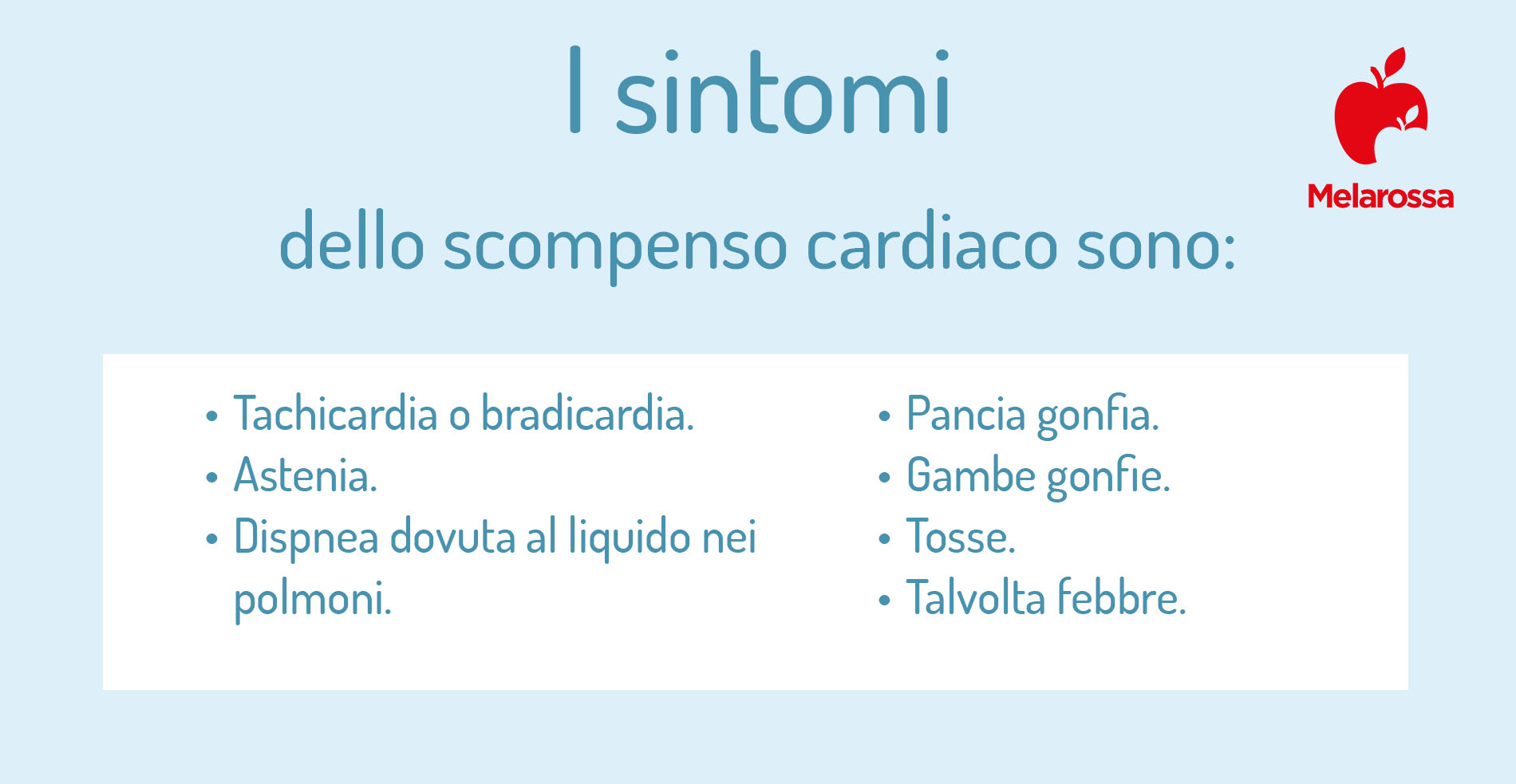 Scompenso cardiaco: cos’è, tipologie, sintomi, cause, diagnosi e terapia 3 scompenso cardiaco: sintomi- Tabella