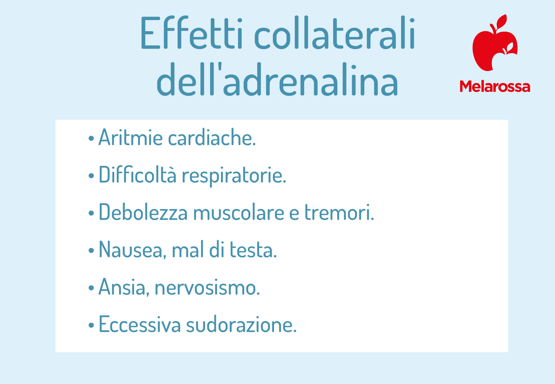 Adrenalina, l'ormone della paura: cos’è, a cosa serve, effetti sul corpo, uso farmacologico, controindicazioni 6 adrenalina: effetti collaterali