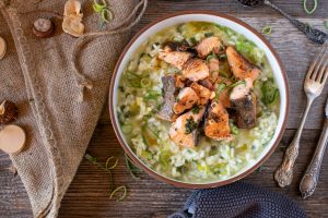 Risotto al salmone: una ricetta sana e sfiziosa