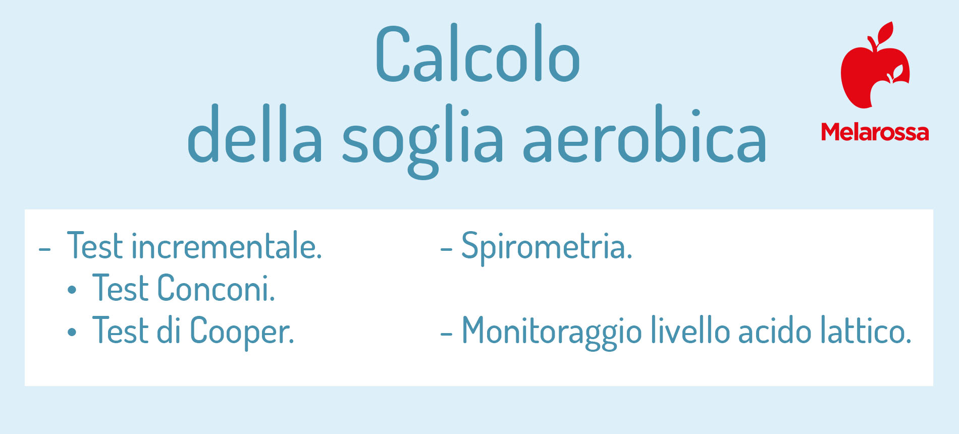 Soglia aerobica: cos’è, come si misura e differenze con la soglia anaerobica 5 Grafica sul calcolo della soglia aerobica
