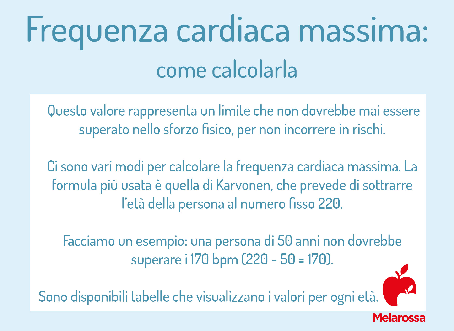 Frequenza cardiaca: valori normali, cosa fare quando è alta o bassa 2 grafica sulla frequenza cardiaca massima